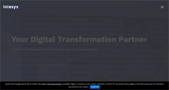 Desktop Screenshot of intesys.it